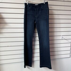 Elegant Navy Women's Flare Jeans